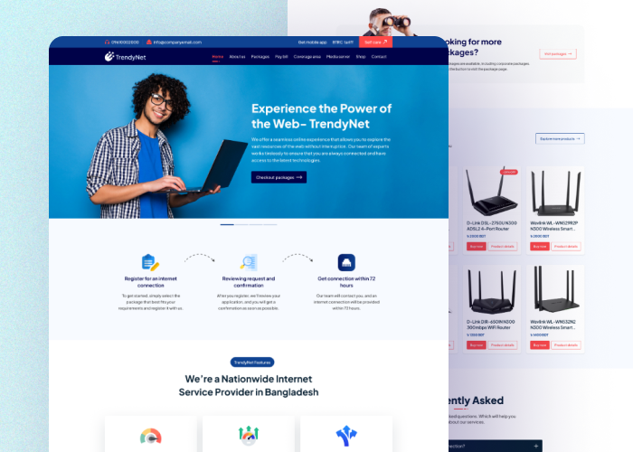 TrendyNet - ISP Premium Template