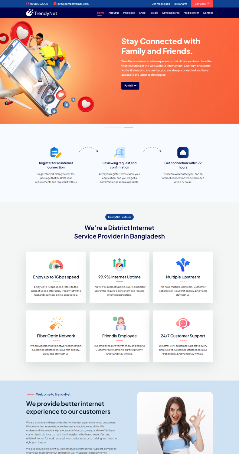 TrendyNet - ISP Premium Template 